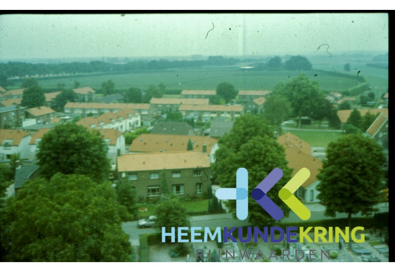 Zicht op Walhof Lobith vanuit Kerktoren Coll. G.B. Janssen (315)